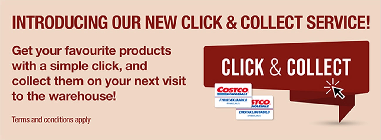 Introducing our new click and collect service