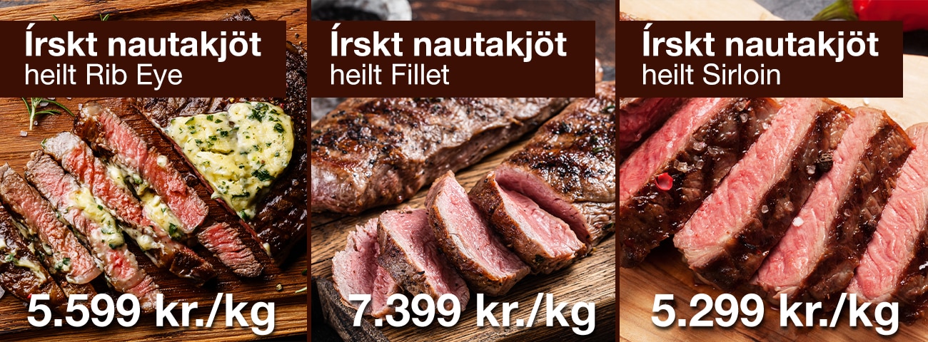 Írskt nautakjöt