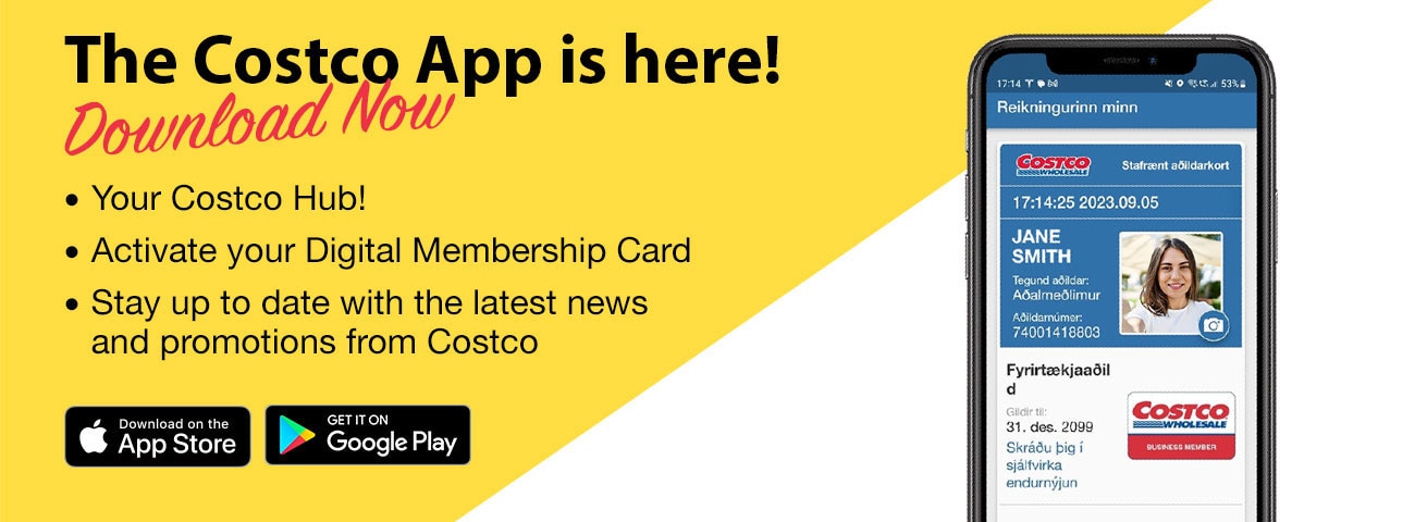 The Costco App is here. Download Now