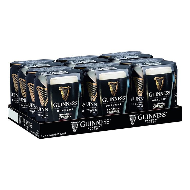 Guinness Draught 24 x 440ml Guinness Draught 24 x 440ml