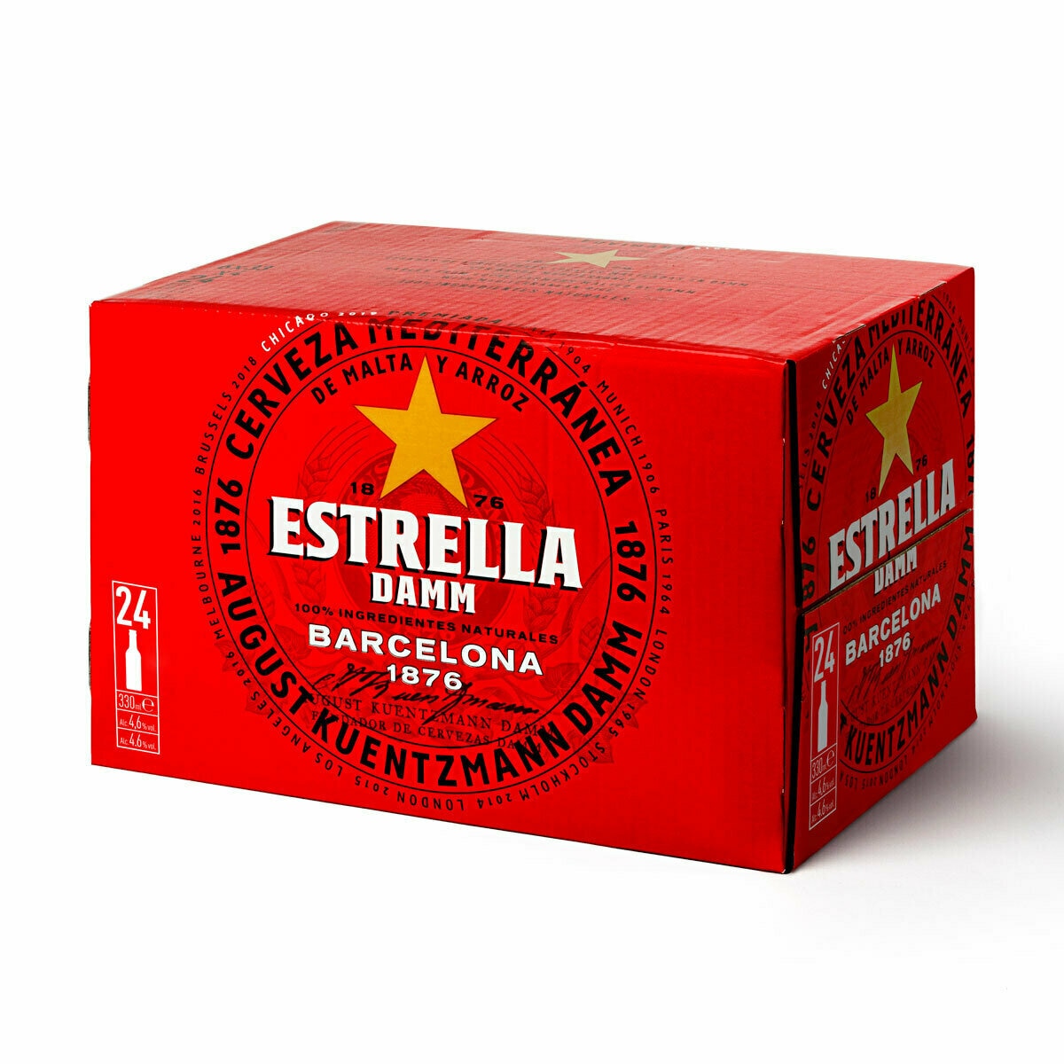 Estrella Damm, 24 x 330ml