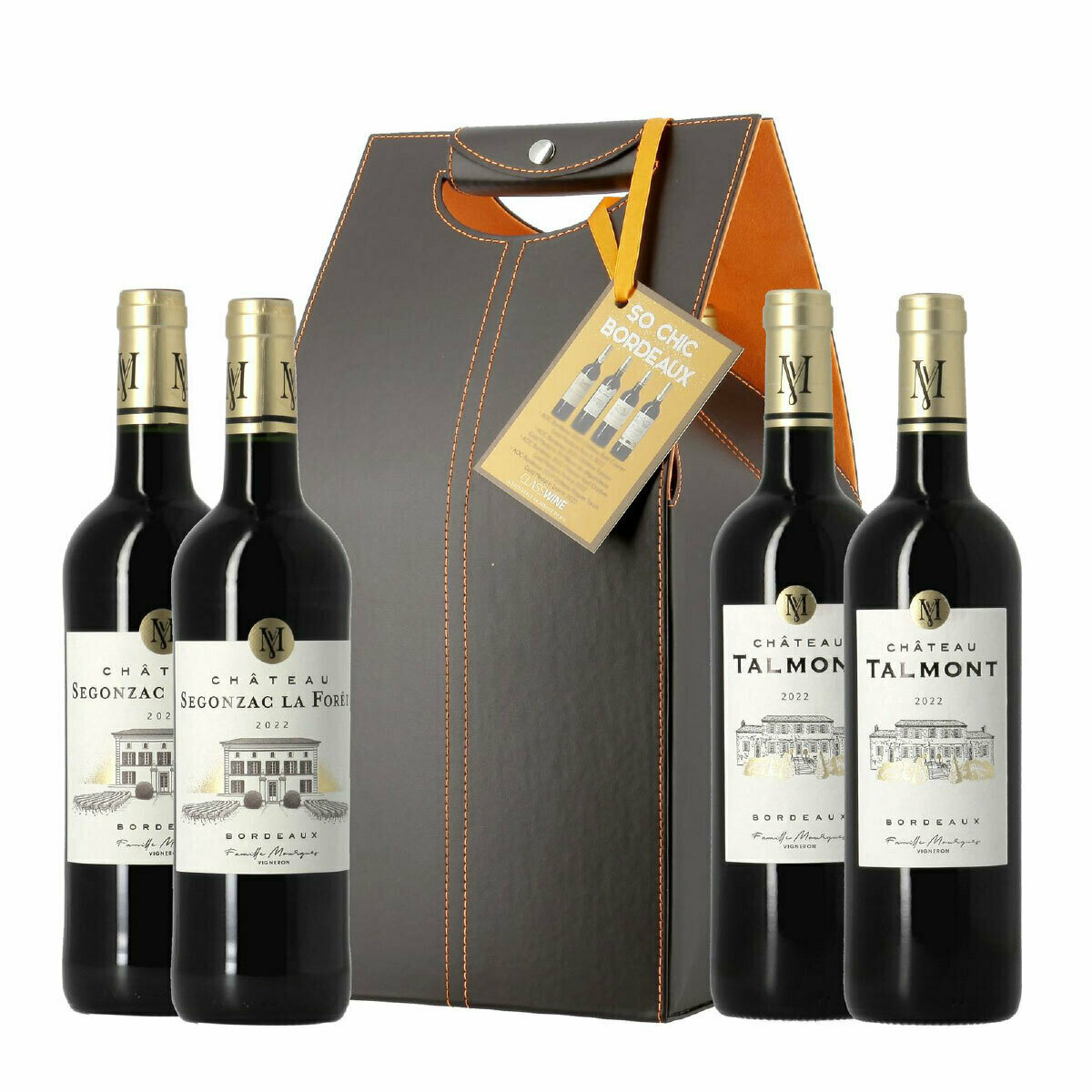 So Chic Bordeux Gift Set, 4 x 75cl 602653