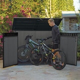 Keter Cortina Mega Store 6ft 3" x 3ft 7" (1.9 x 1.1m) Horizontal 2,020 Litre Storage Shed