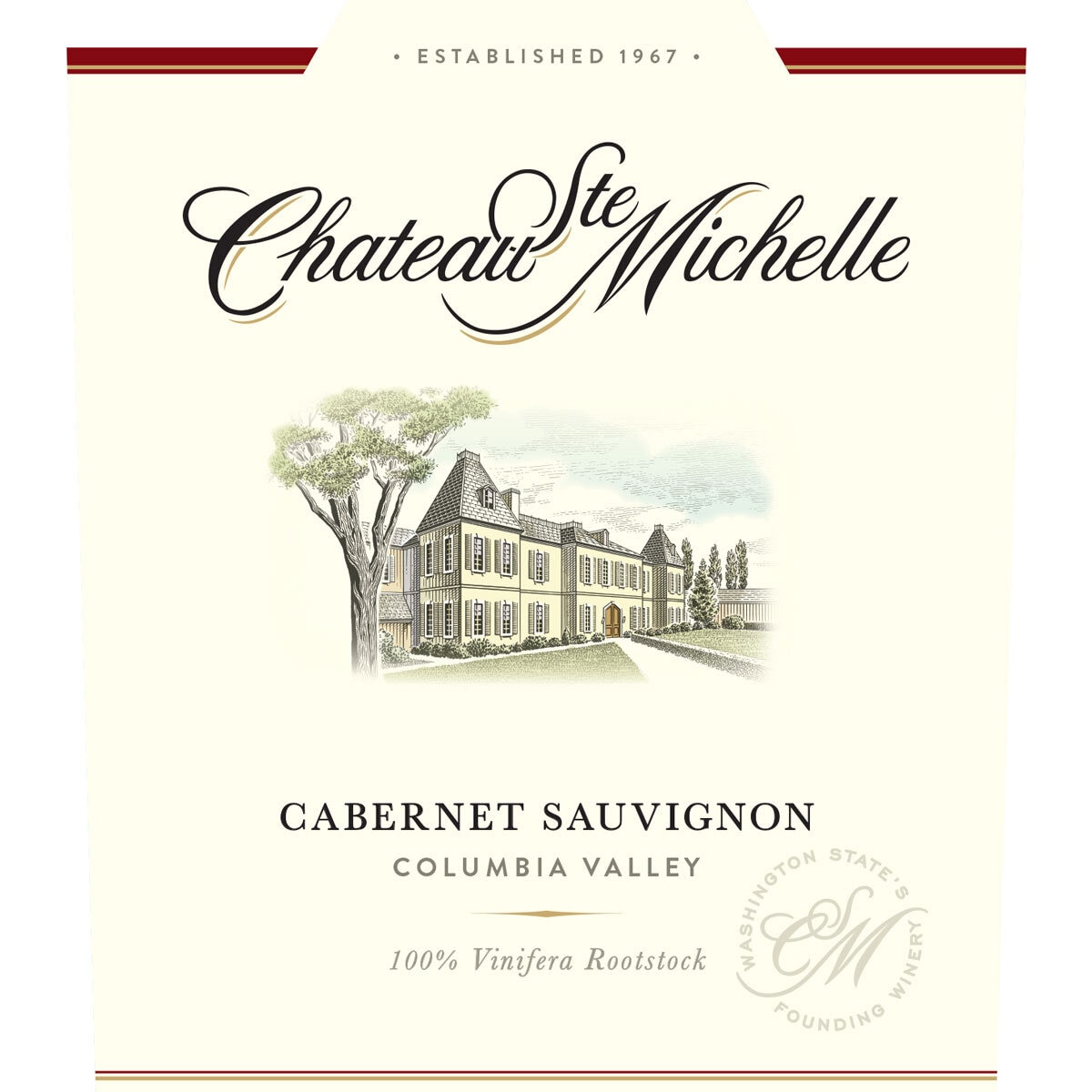 Chateau Ste Michelle Cabernet Sauvignon 2019, 75cl
