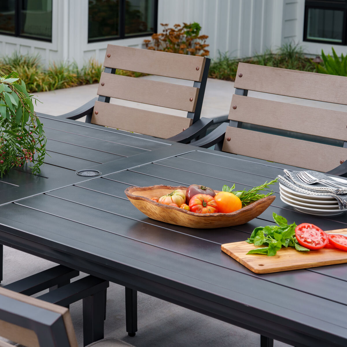 SunVilla Brookwood 9 Piece Cushioned Patio Dining Set + Cover