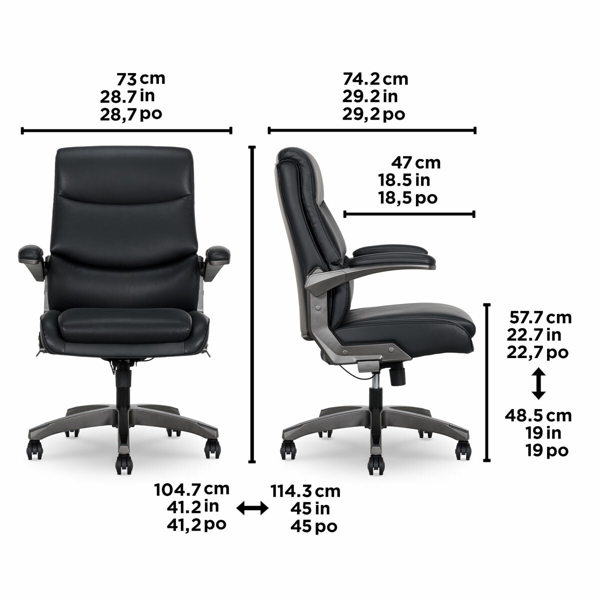 La-Z-Boy Manager's Office Chair with Flip Up Arms