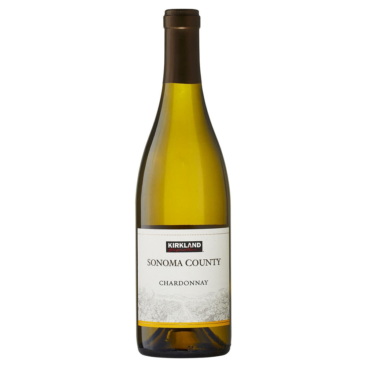 Kirkland Signature Sonoma County Chardonnay 2020, 75cl