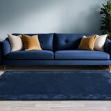 Ascot Rug in Navy, 160 x 230 cm