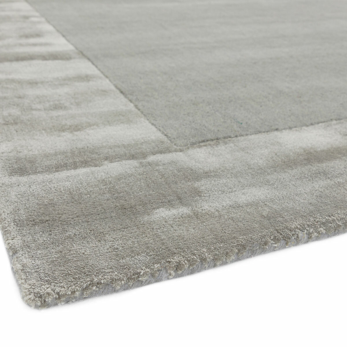 Ascot Rug in Silver, 160 x 230 cm