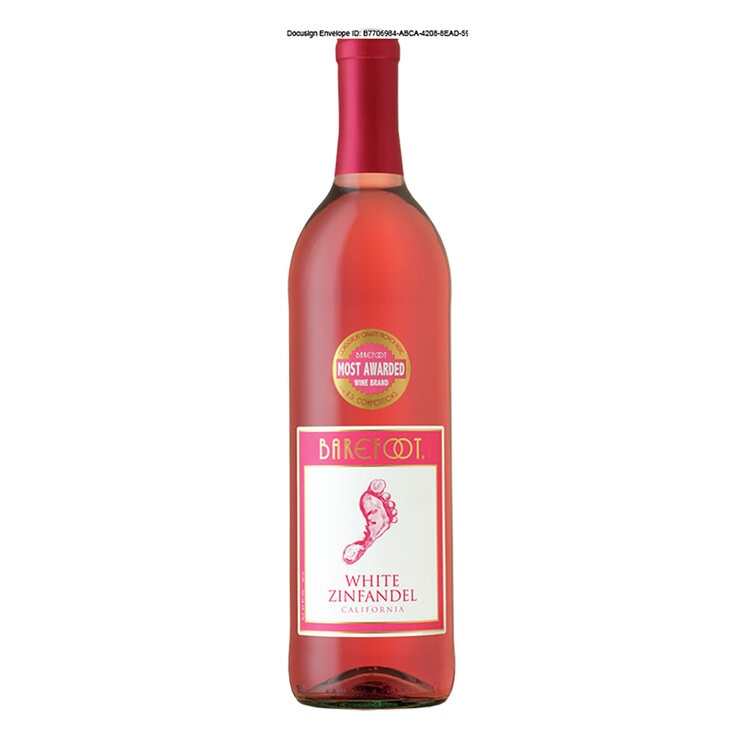 Barefoot White Zinfandel, 75cl