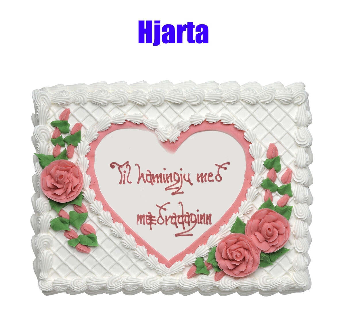 iceland Roses cake