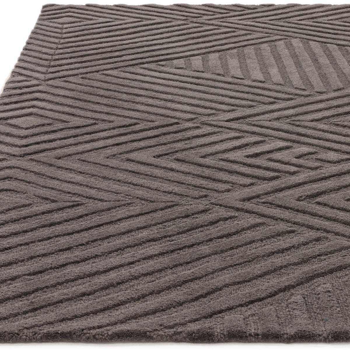 Hague Collection Charcoal Rug, 160 x 230 cm
