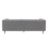 Isla Grey Fabric Large 3 Seater Sofa