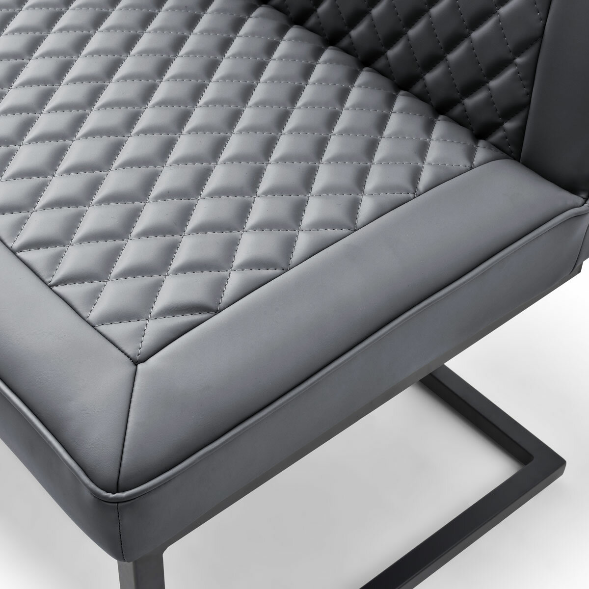 Indus Valley Arden Ceramic Dining Table With Grey Corner Bench & Low Bench