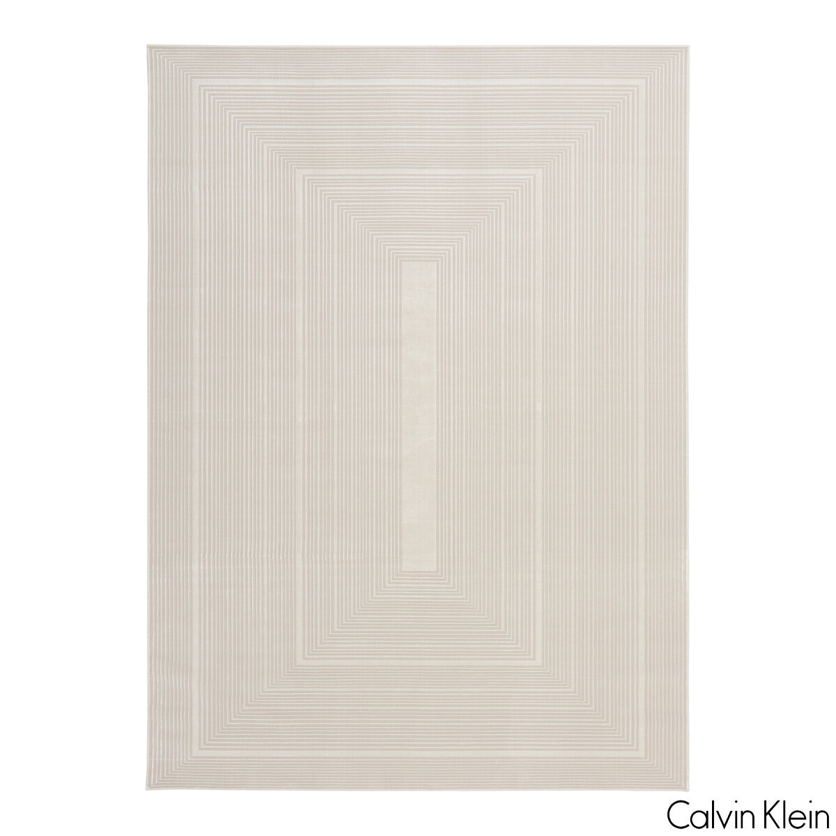 Calvin Klein CK024 Irradiant Ivory Rug, 160 x 221 cm