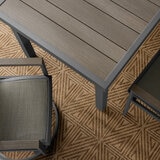 Agio Maricopa 7 Piece Sling Dining Set + Cover