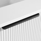 Ove Bella 900mm Wide Wall Mounted Vanity in Matte White