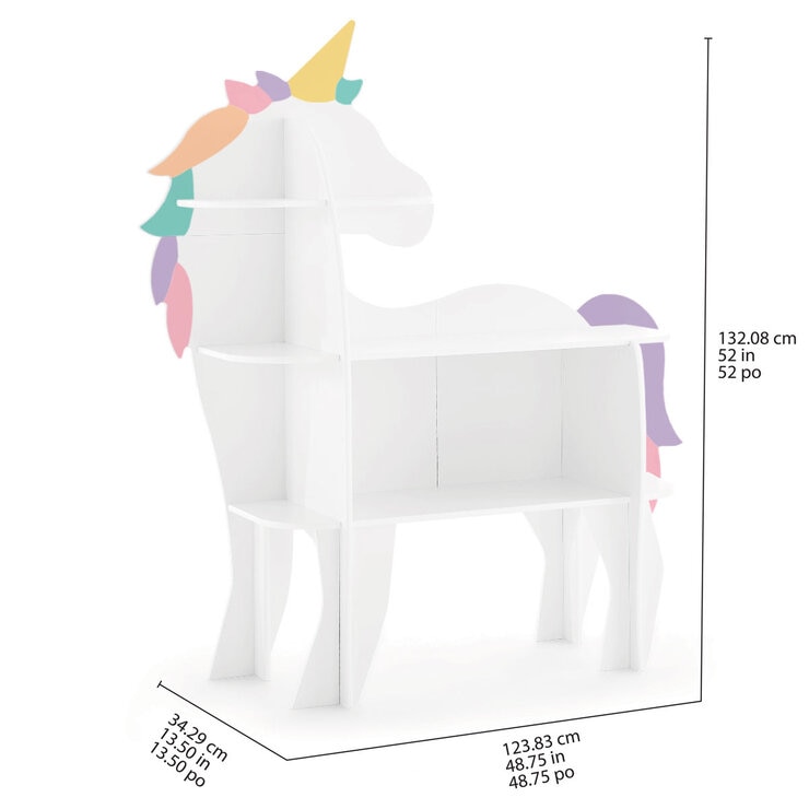 Delta Children's Unicorn Bookcase Delta Children's Unicorn Bookcase