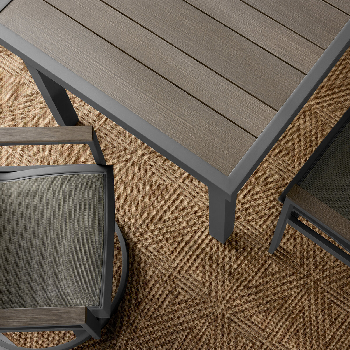 Agio Maricopa 7 Piece Sling Dining Set + Cover