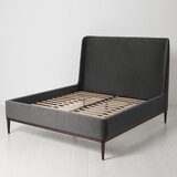Swyft Bed 02 Charcoal Grey Velvet Bed Frame, 180 x 200 cm