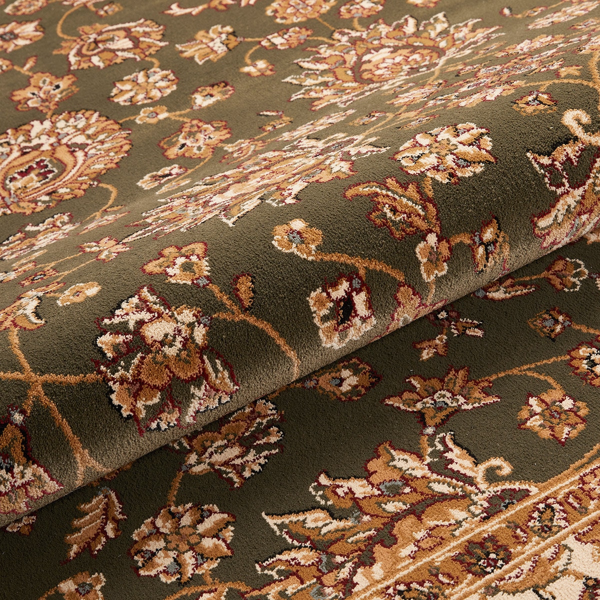 Concept Looms Grand Heritage GH102 Green Rug, 160 x 230 cm