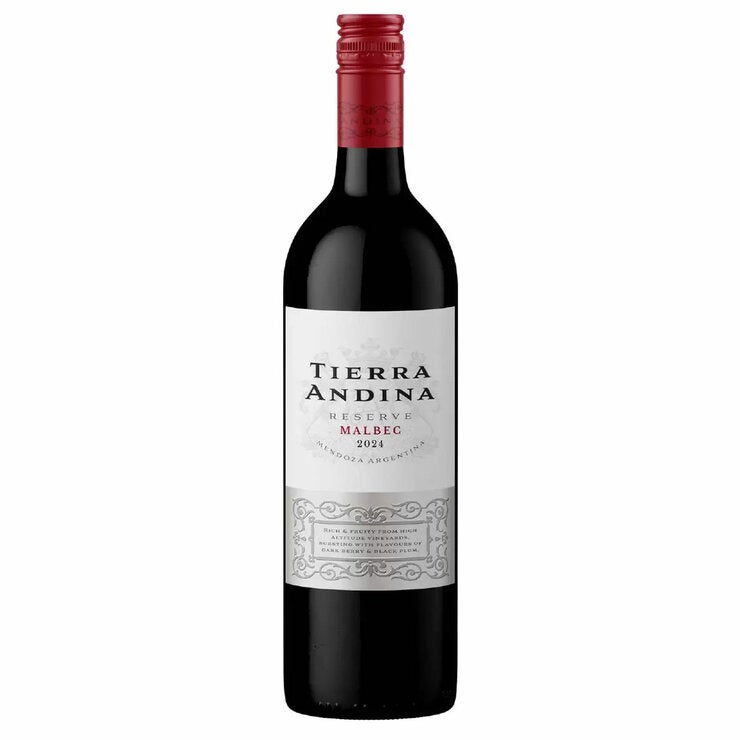 Tierra Andina Malbec, 6 x 75cl