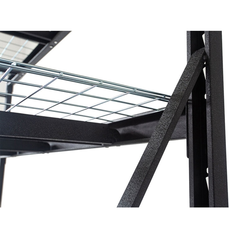 CAT 4 Level Industrial Level Rack in Black CAT 4 Level Industrial Level Rack in Black