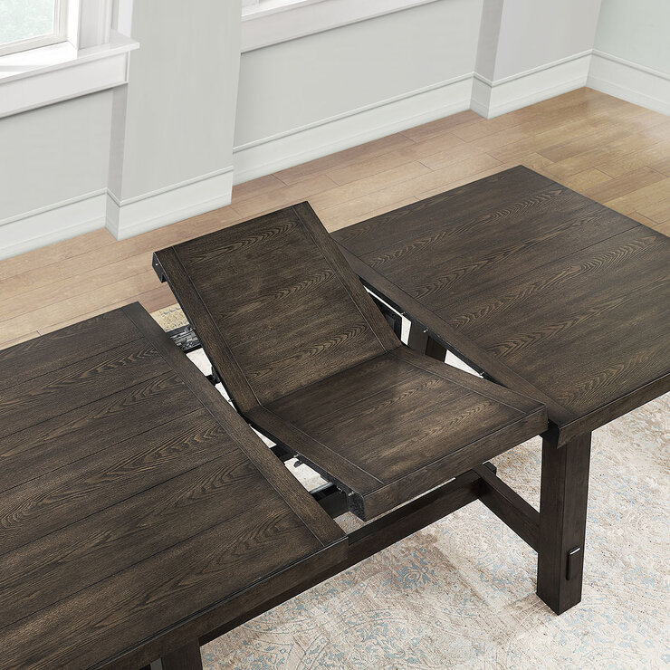 Brinley Extending Dining Table + 6 Dining Chairs, Seats 4-6 Brinley Extending Dining Table + 6 Dining Chairs, Seats 4-6