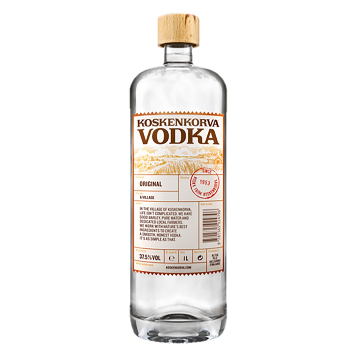 Koskenkorva Vodka, 1L
