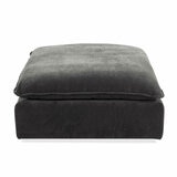 Aiden & Ivy Sereen Dark Grey Fabric 6 Piece Modular Sofa