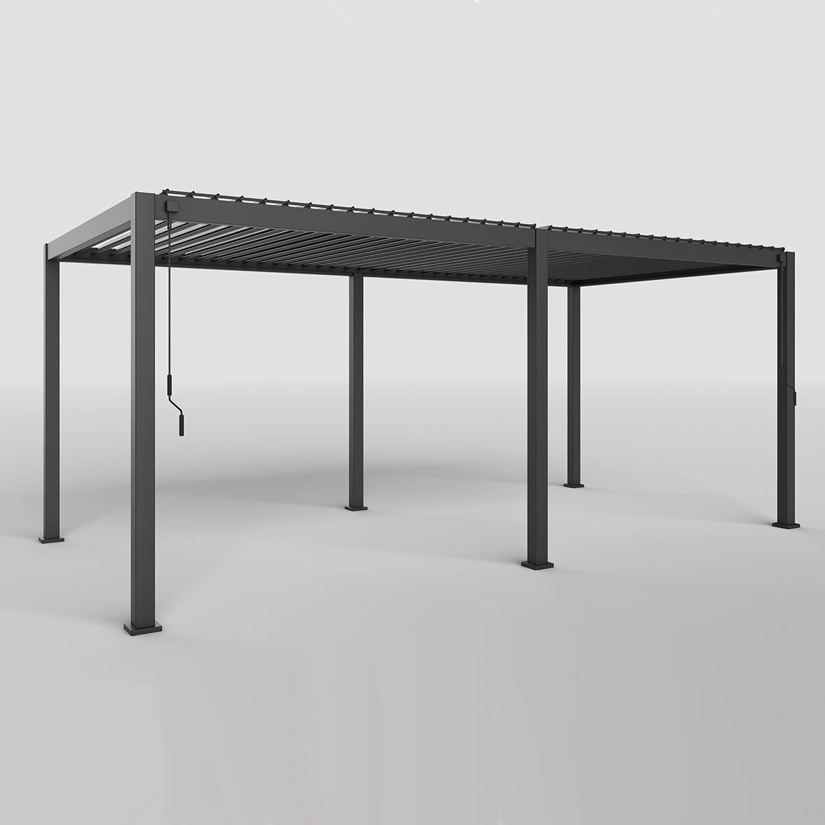 Mirador 10ft x 20ft (3 x 5.9m) Louvered Aluminium Pergola
