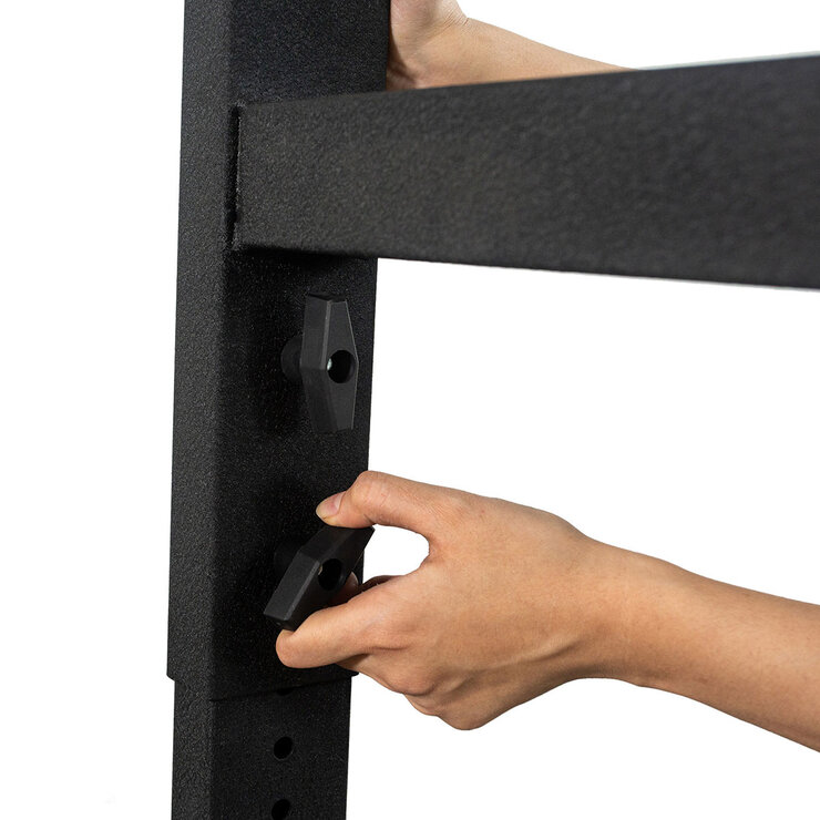 CAT 4 Level Industrial Level Rack in Black CAT 4 Level Industrial Level Rack in Black