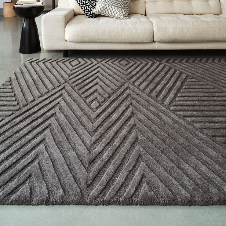 Hague Collection Charcoal Rug, 160 x 230 cm Hague Collection Charcoal Rug, 160 x 230 cm