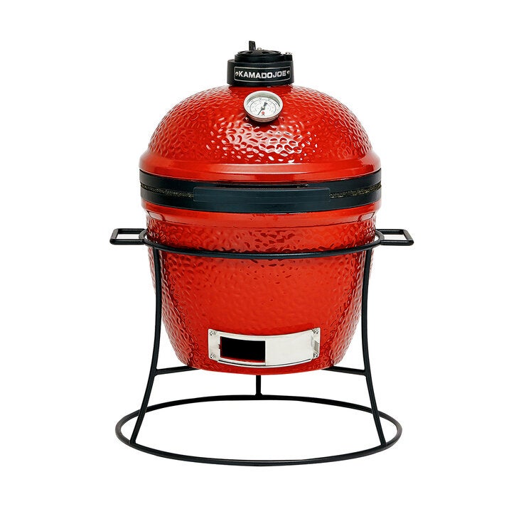 Kamado Joe Junior 13.5" (34cm) Ceramic Charcoal Barbecue Grill + Cover