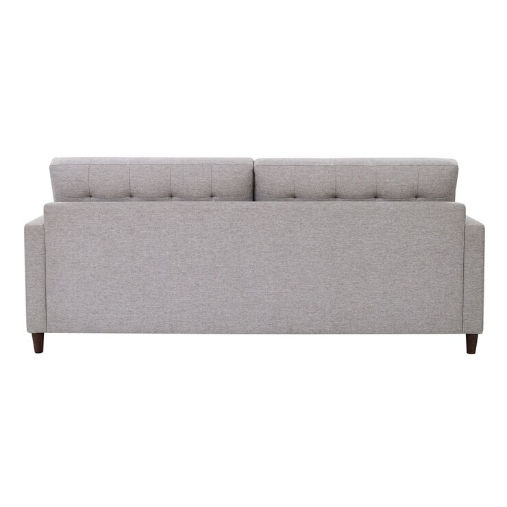 Lillian August Ella Grey Fabric Convertible Sofa Bed