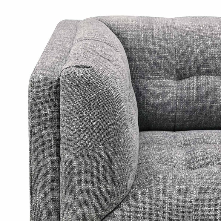 Isla Grey Fabric Armchair Isla Grey Fabric Armchair