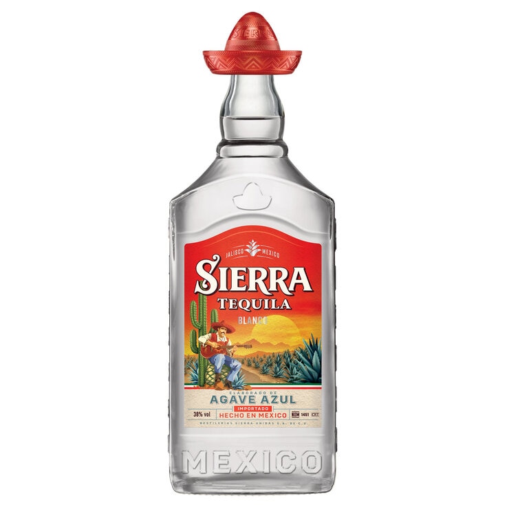 Sierra Silver Tequila, 70cl Sierra Silver Tequila, 70cl