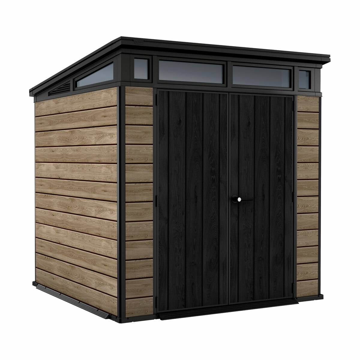 Keter Ashwood Signature 7ft 1" x 7ft 1" (2.16 x 2.16m) Storage Shed Keter Ashwood Signature 7ft 1" x 7ft 1" (2.16 x 2.16m) Storage Shed