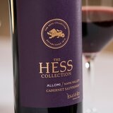 Lifestyle close up image of label