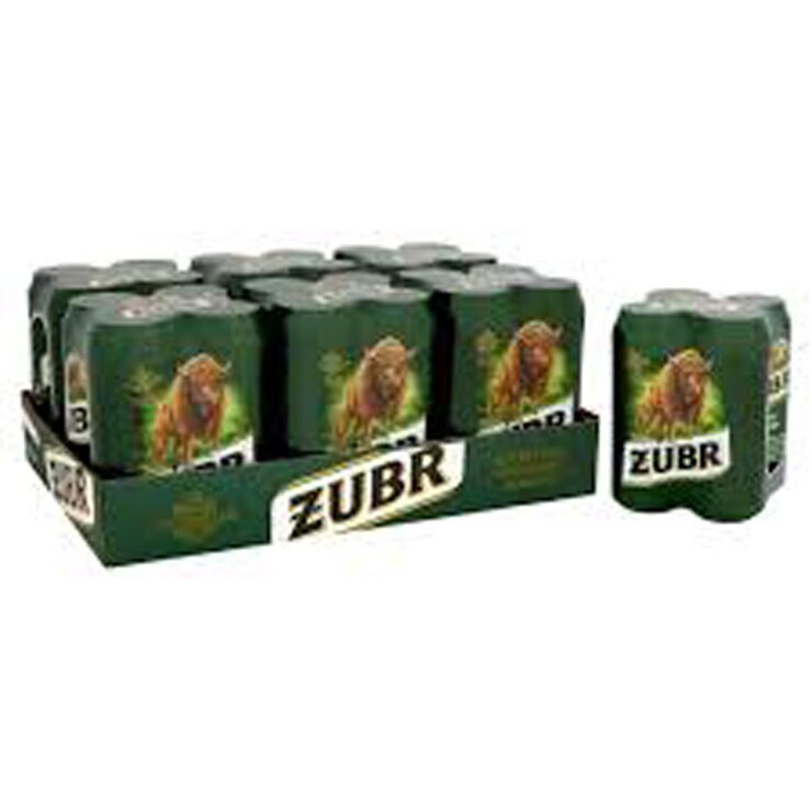 Zubr Lager, 6 x 4 x 500ml Zubr Lager, 6 x 4 x 500ml
