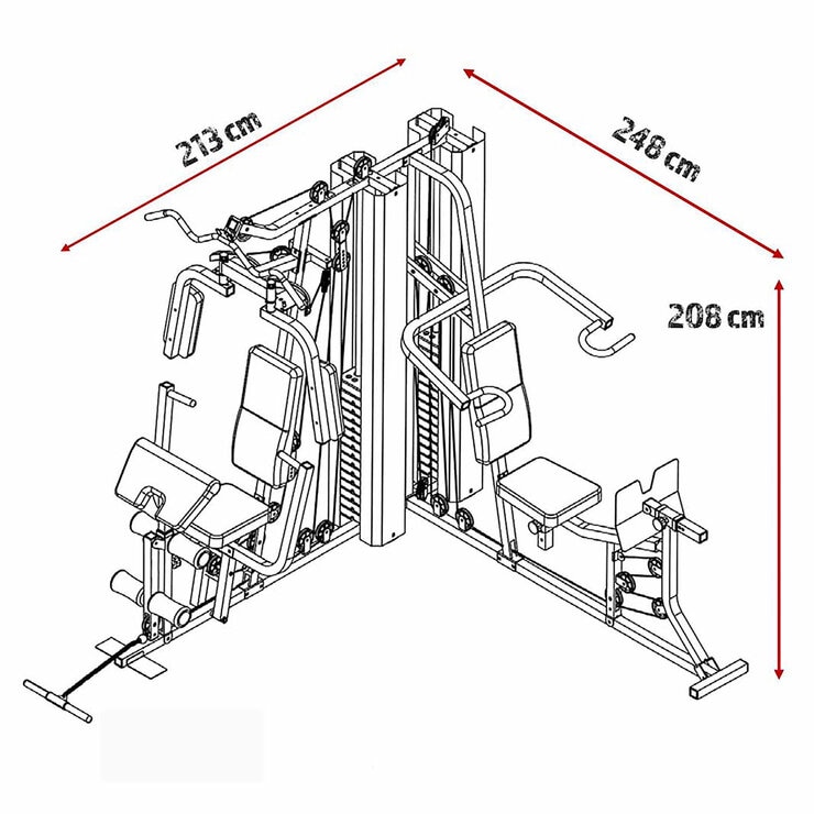 Marcy GS99 Dual Stack Home Multi Gym