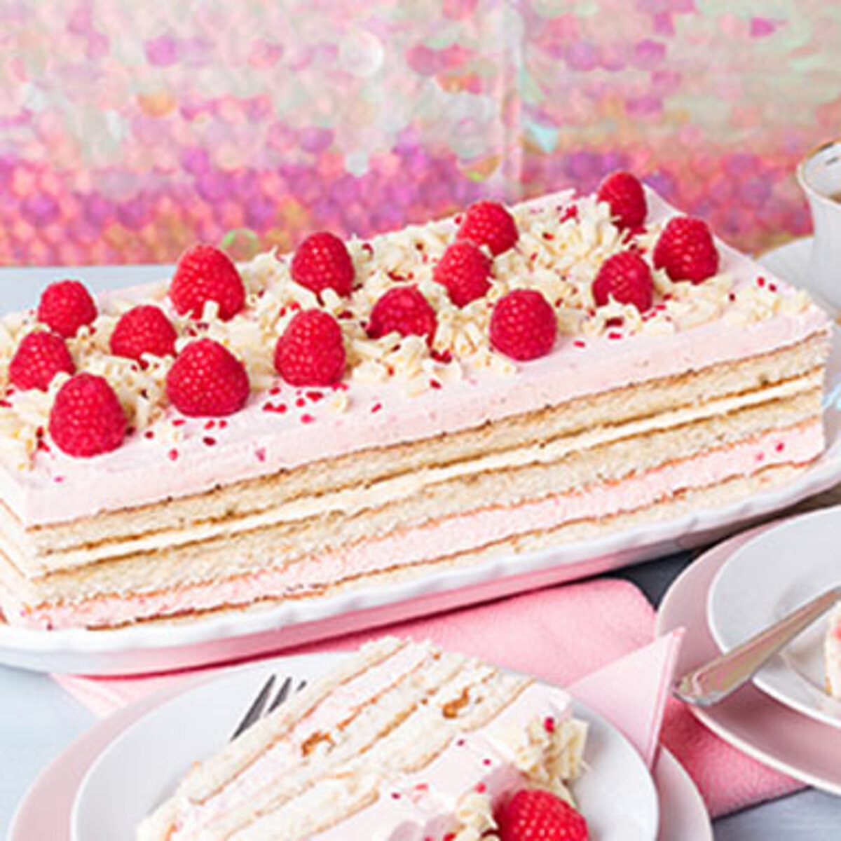 Summer Fruit Bar Cake