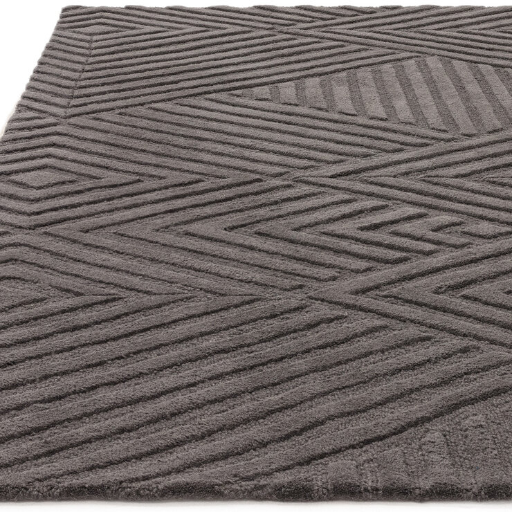 Hague Collection Charcoal Rug, 200 x 290 cm