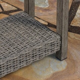 SunVilla Simone 3 Piece Woven Bistro Set + Cover