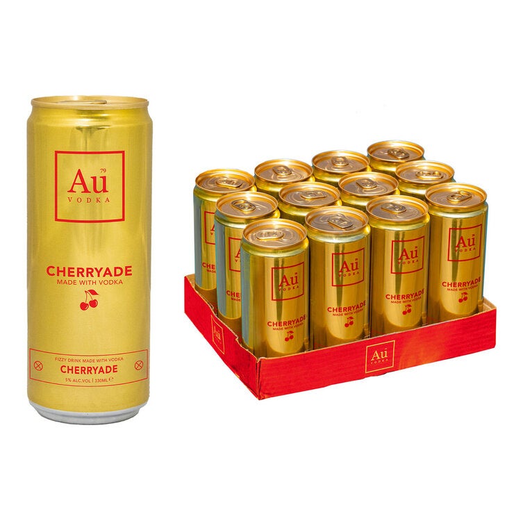 AU Vodka Cherryade 12x330ml 5% ABV AU Vodka Cherryade 12x330ml 5% ABV
