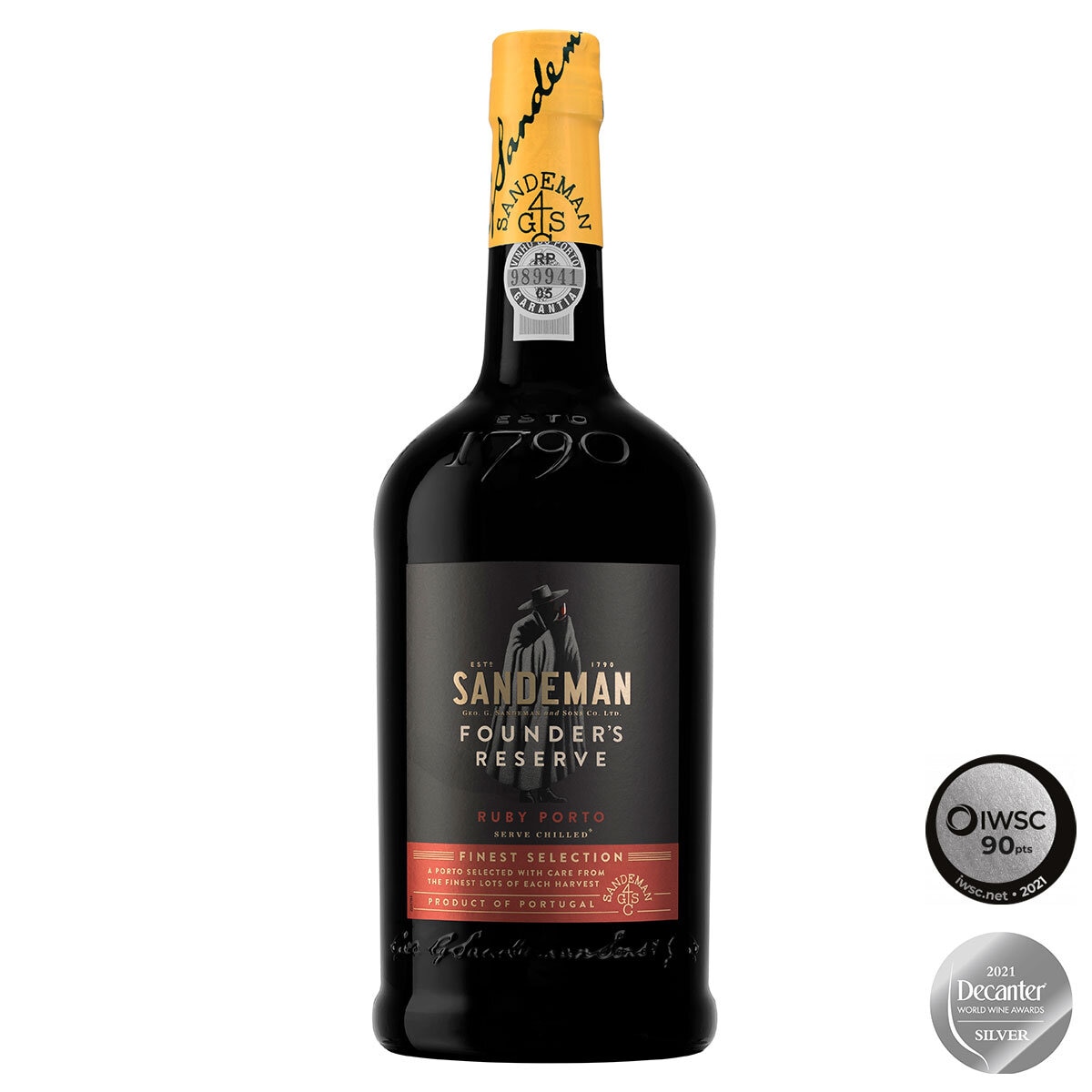 image of bottle of port