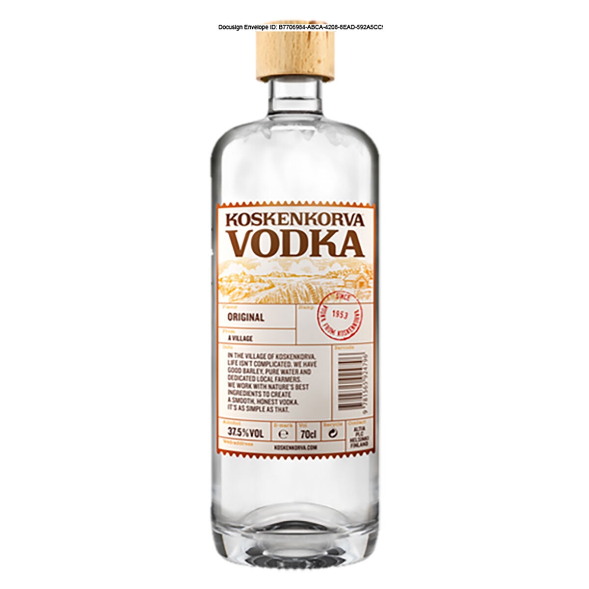 Koskenkorva Vodka, 70cl
