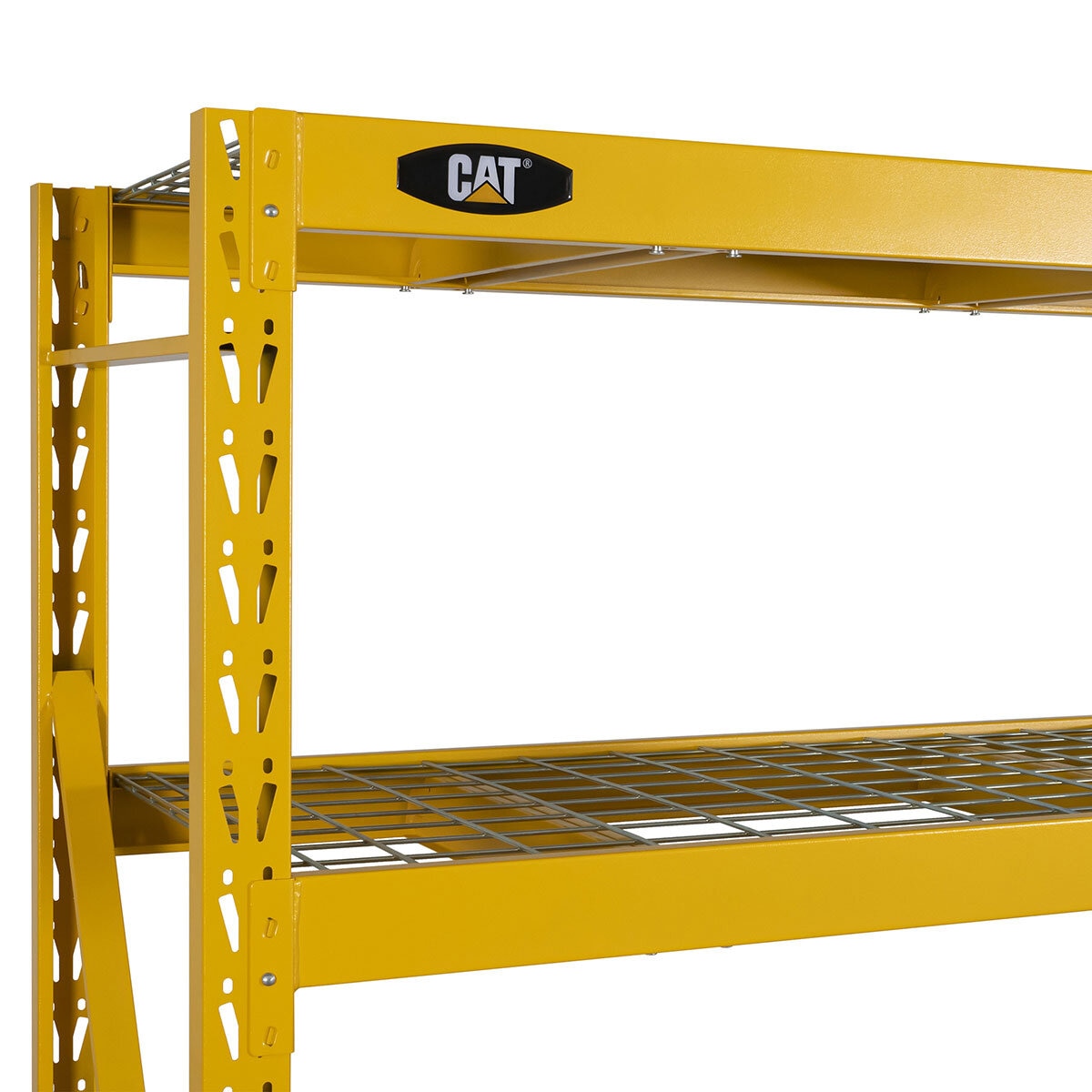 CAT 4 Level Industrial Level Rack in Yellow