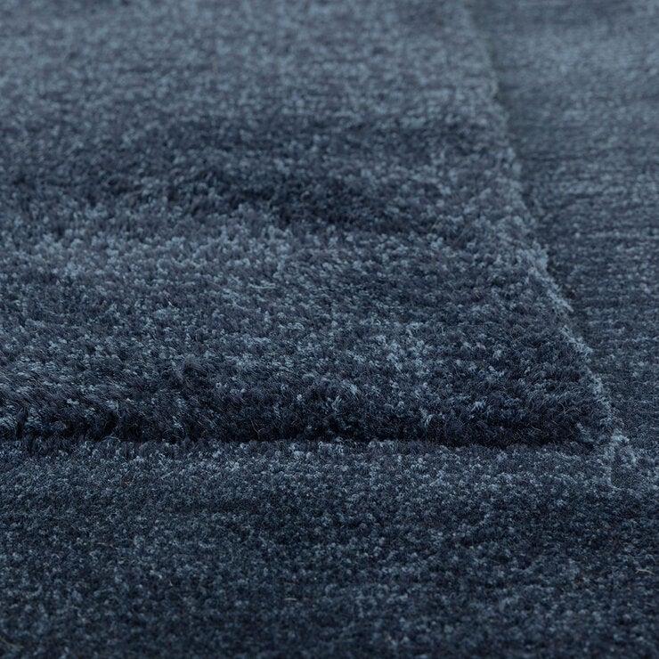 Rise Collection Navy Rug, 160 x 230 cm