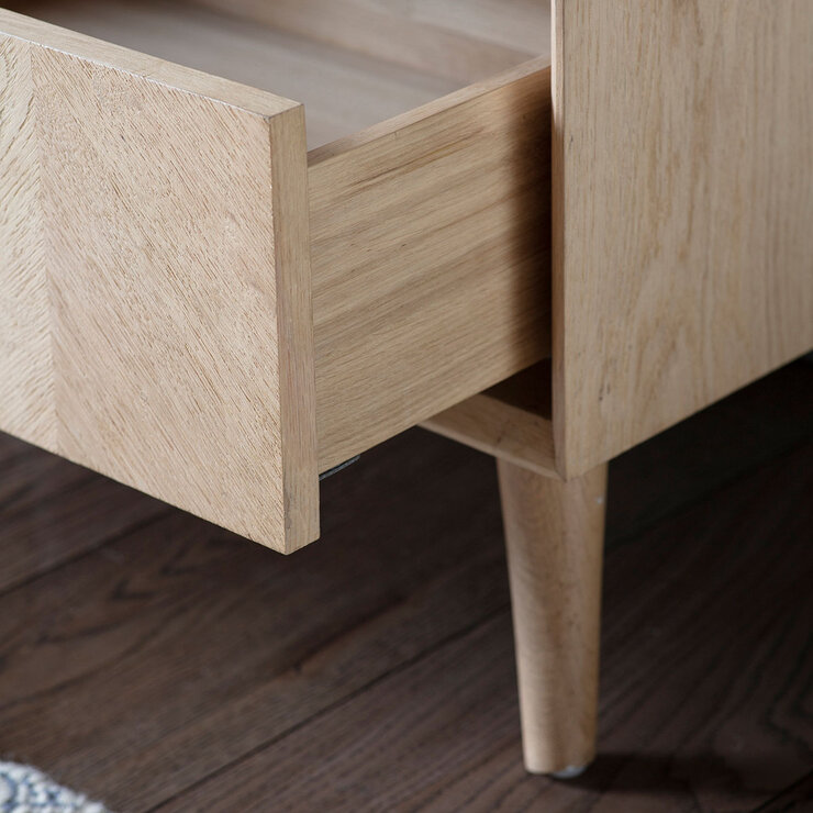 Gallery Milano Oak 6 Drawer Chest of Drawers
